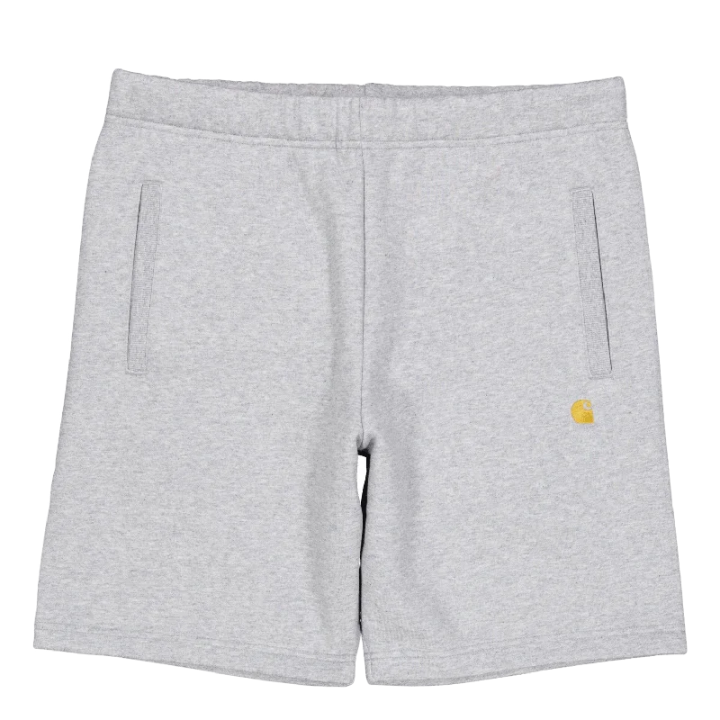 Chase Sweat Short Grey Heather / Gold