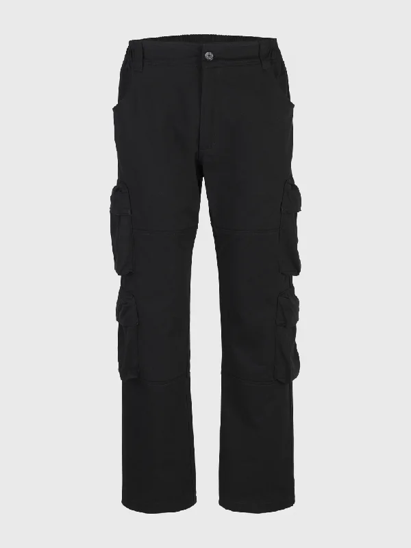 Pantalón cargo Doble - Negro