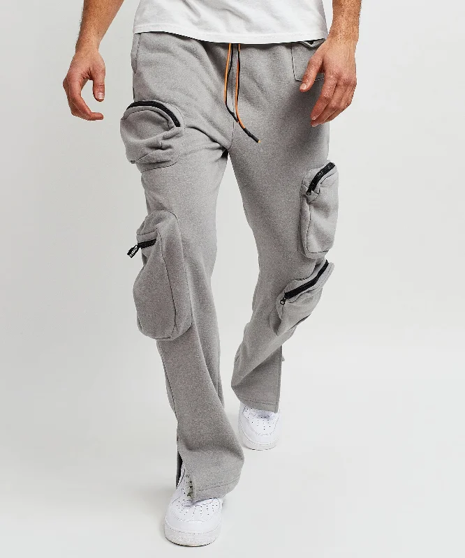 Division Cargo Fleece Pants - Grey