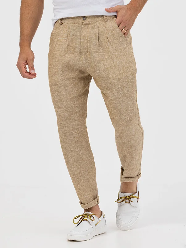 FEDRO CASUAL PANTS IN KHAKI