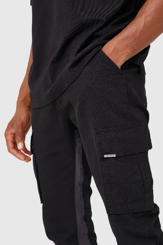 general-cargo-pant-black