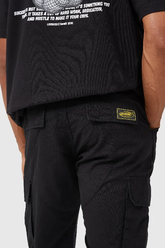 general-cargo-pant-black