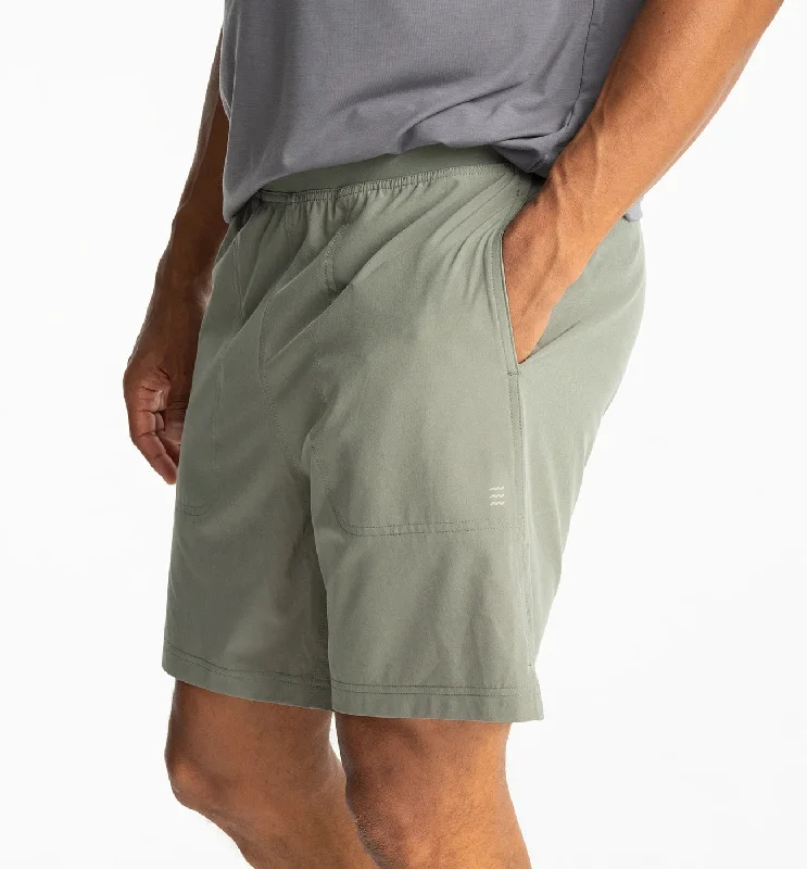 Men's Bamboo-Lined Active Breeze Short – 7"" - Agave Green