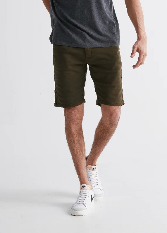 No Sweat Short Slim - Army Green