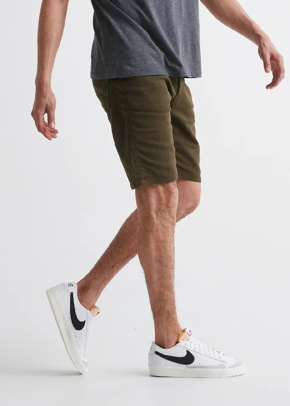 mens-stretch-shorts-army-green