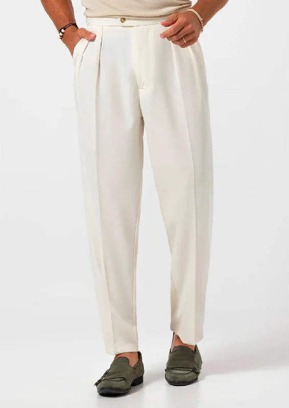 NICK FORMAL PANTS IN CREAM