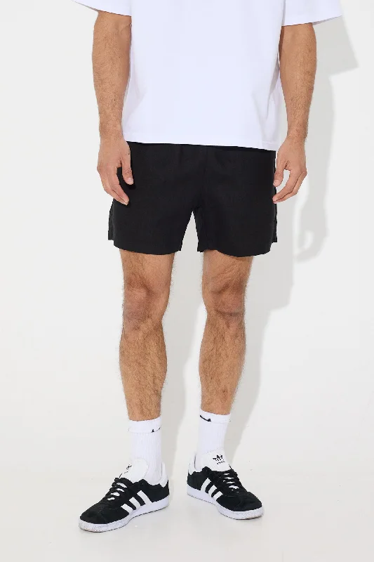 nth-felix-linen-short-black