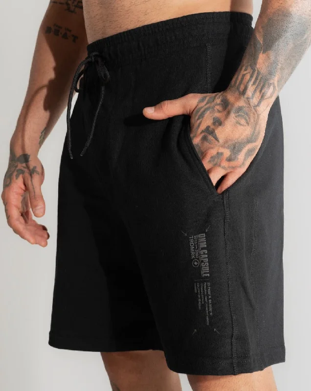 Pantaloneta Para Hombre Básica Negra