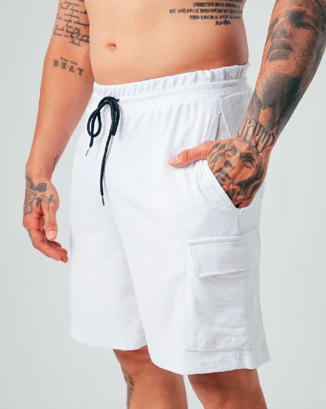 Pantaloneta Para Hombre Relax Blanco