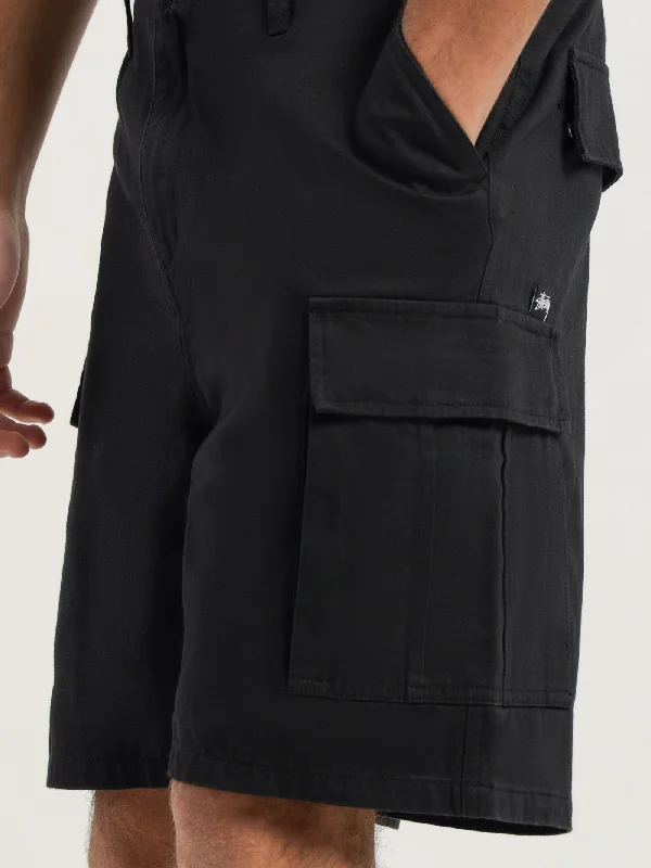 surplus-cargo-shorts-in-black