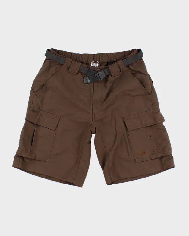 The North Face Brown Cargo Shorts - W36