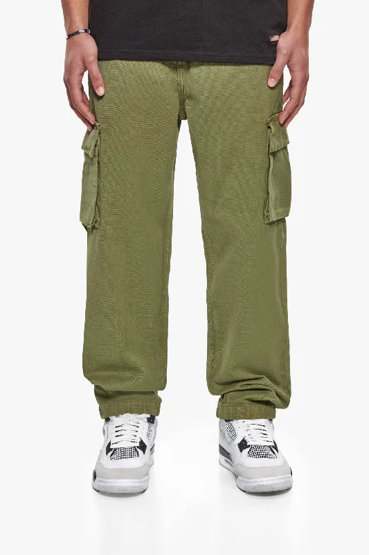 V2 CARGO JEANS SINGLE POCKET OLIVE