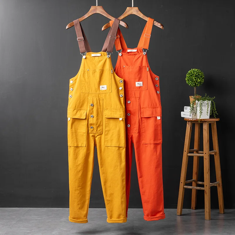 valentines-day-gift-retro-casual-hip-hop-loose-couple-overalls