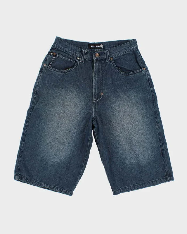 Vintage Y2k 00s Mecca Jeans Denim Jorts - W30