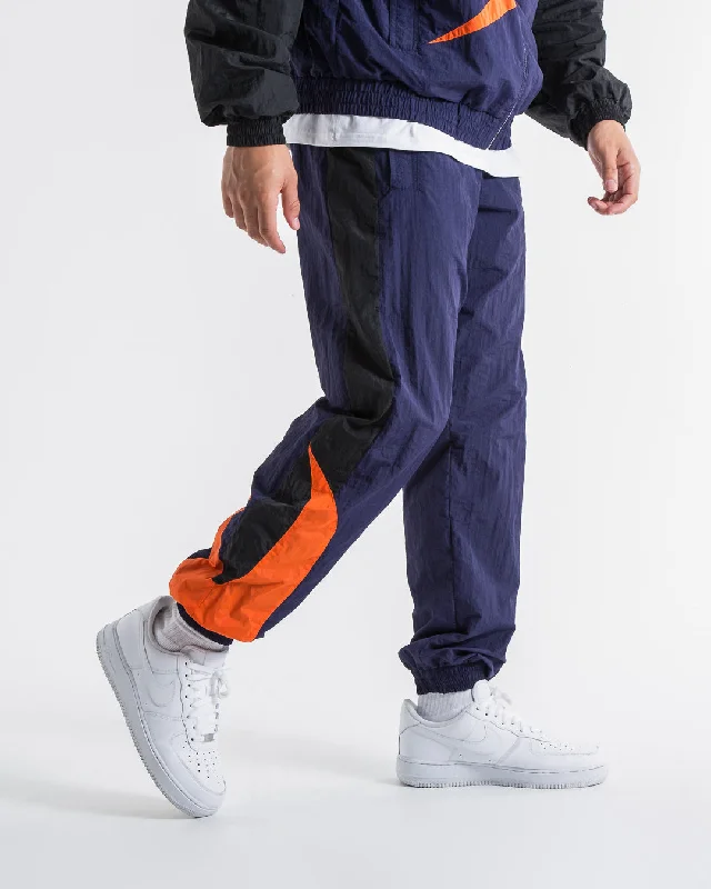 Walker Track Bottoms - Black/Navy/Orange