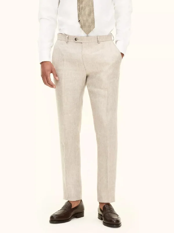 DENZ TROUSERS Beige