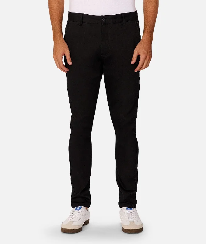 The Slim Comfort Chino - Black