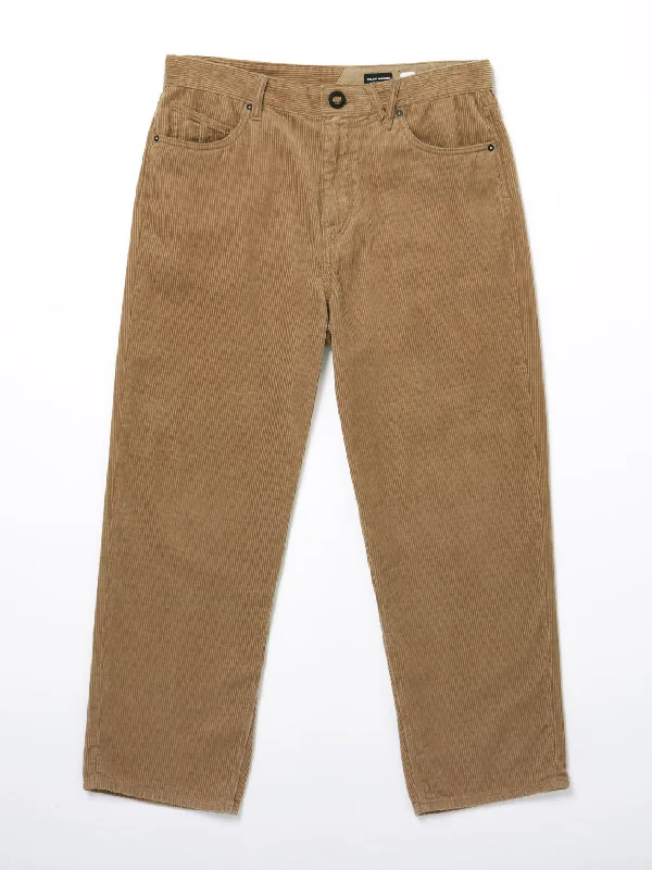 Billow Tapered Cord Pant - Khaki