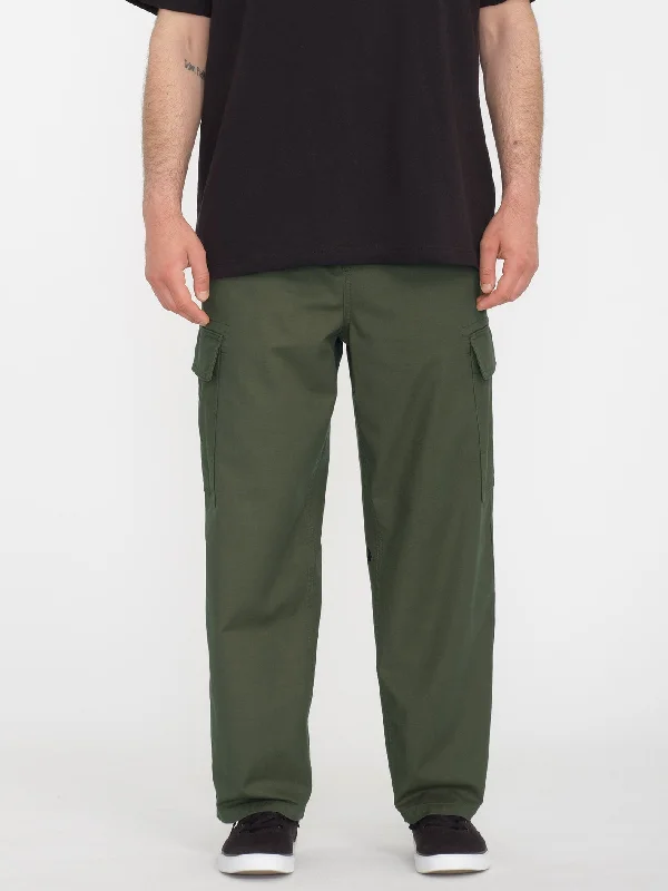 Pantalón Billow Tapered Cargo - SQUADRON GREEN