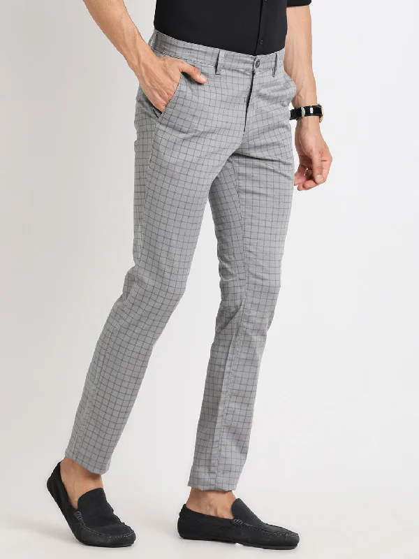 cotton-stretch-grey-checkered-narrow-fit-flat-front-ottr-11813-1001-f-f-nar