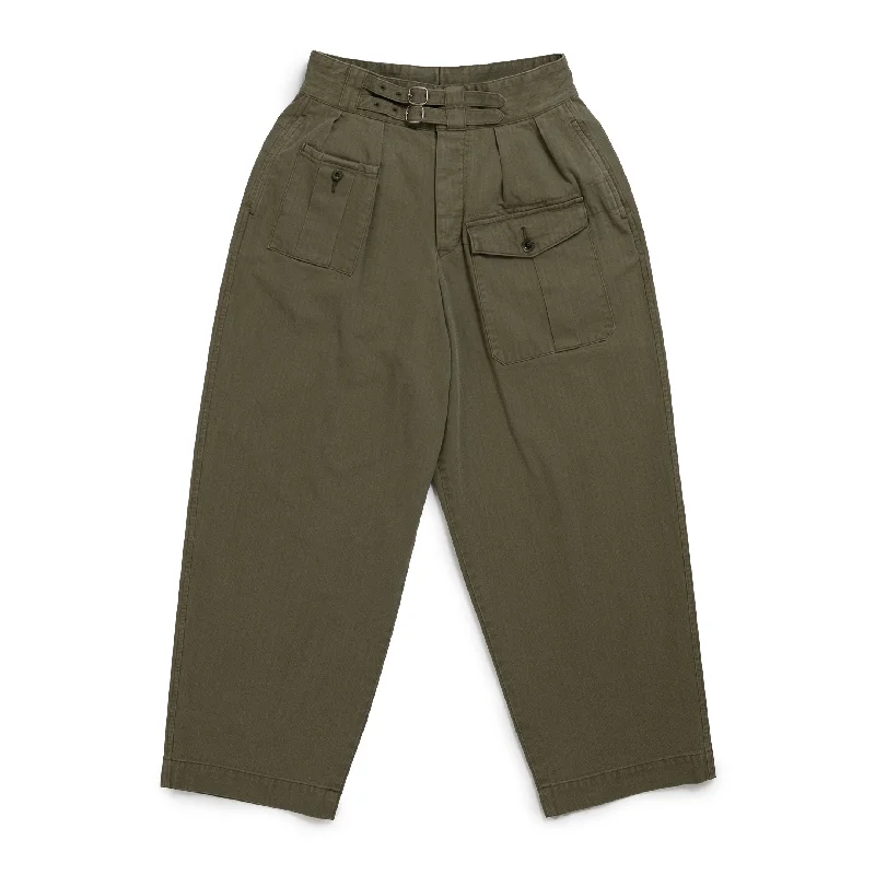 Haversack Herringbone Gurkha Pants Khaki