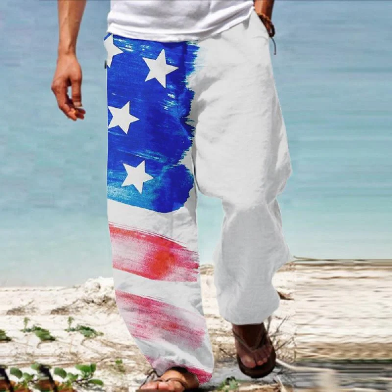 mens-casual-flag-print-independence-day-loose-pants-18916771m