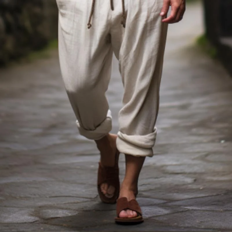 mens-retro-cotton-and-linen-loose-breathable-pants-52480333y