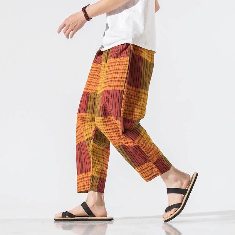 mens-retro-ethnic-print-loose-cropped-harem-pants-04313113m