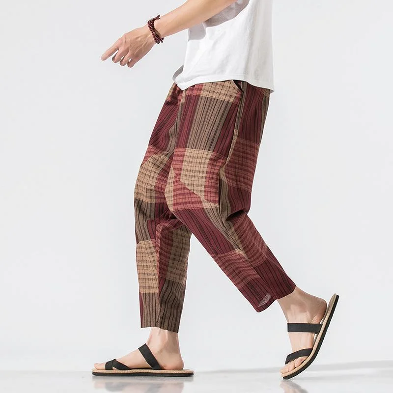 mens-retro-ethnic-print-loose-cropped-harem-pants-04313113m