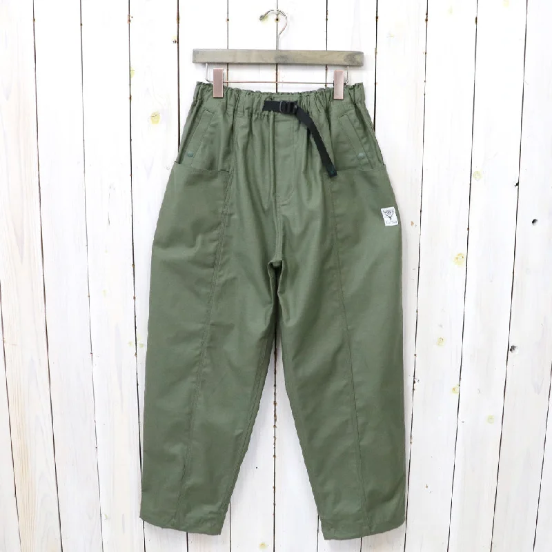 SOUTH2 WEST8『Belted C.S. Pant-Cotton Back Sateen』(Olive)