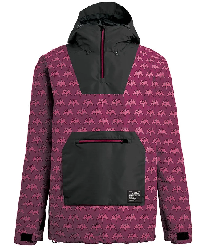 Airblaster Men's Freedom Pullover Jacket Magenta Terry 2023