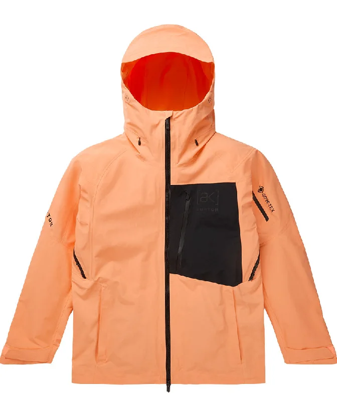 Burton Men's [ak] Cyclic Gore‑Tex 2L Jacket - Salmon Buff/True Black 2023