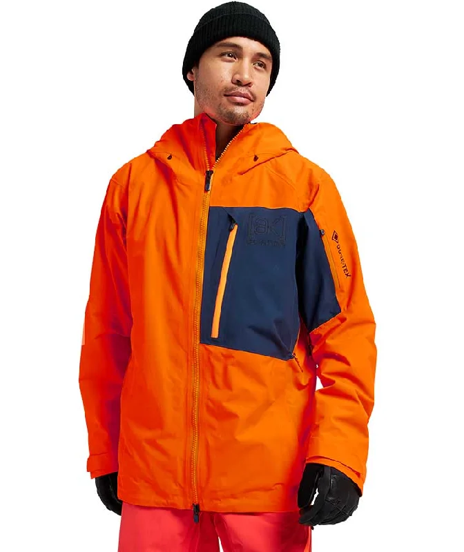 Burton Men's [ak] GORE‑TEX Cyclic Jacket - Clownfish Orange/Dress Blue 2022