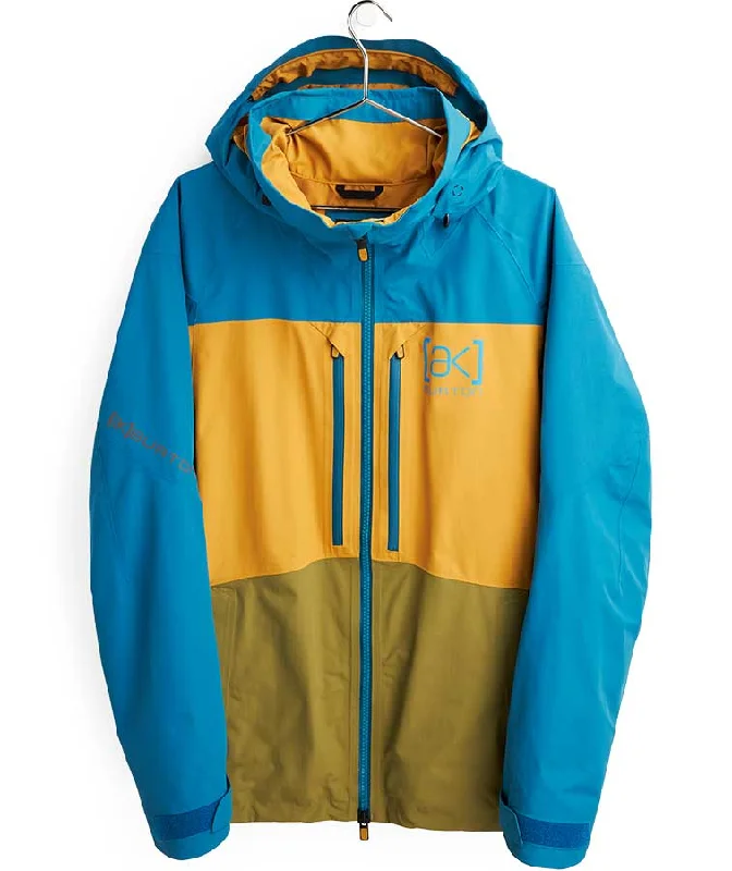 Burton Men's [ak] GORE‑TEX Swash Jacket - Celestial Blue/Wood Thrush/Martini Olive 2022