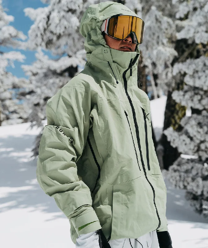 Burton Men's [ak] Hover Gore‑Tex PRO 3L Jacket - Hedge Green 2023