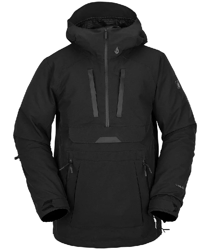 Volcom Men's Brighton Pullover Jacket Black 2023