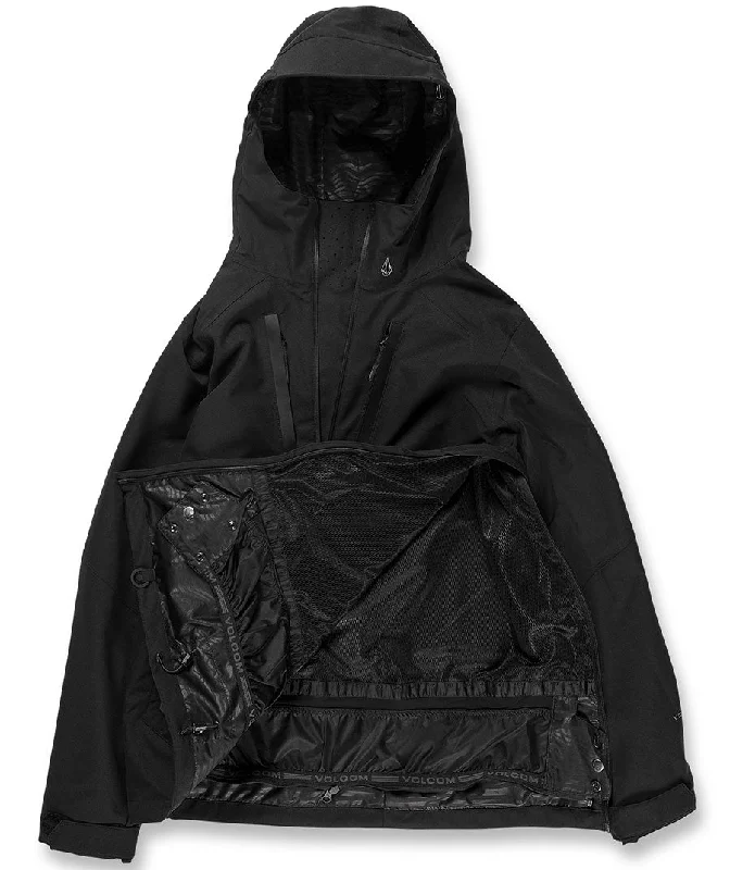 Volcom Men's Brighton Pullover Jacket Black 2023