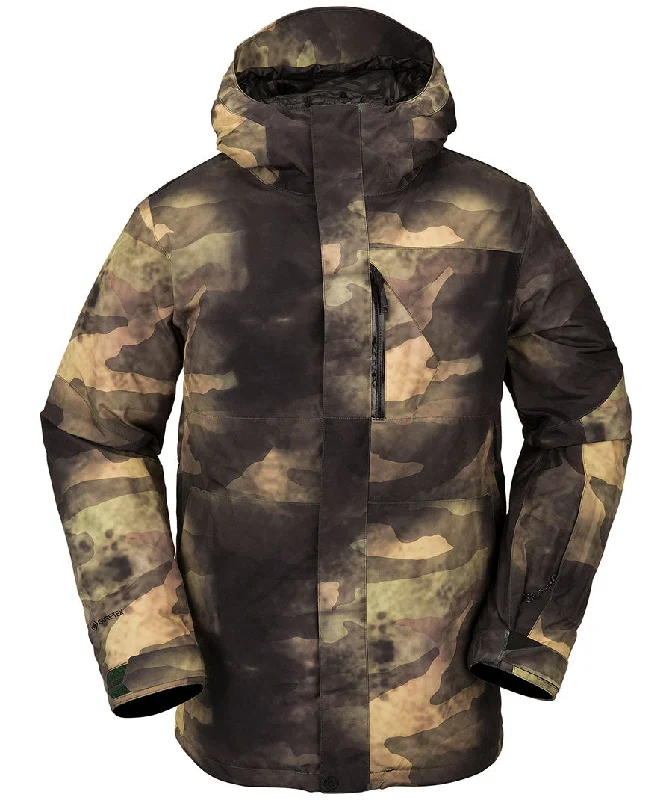 Volcom Men's L Gore-Tex Jacket Camouflage 2023