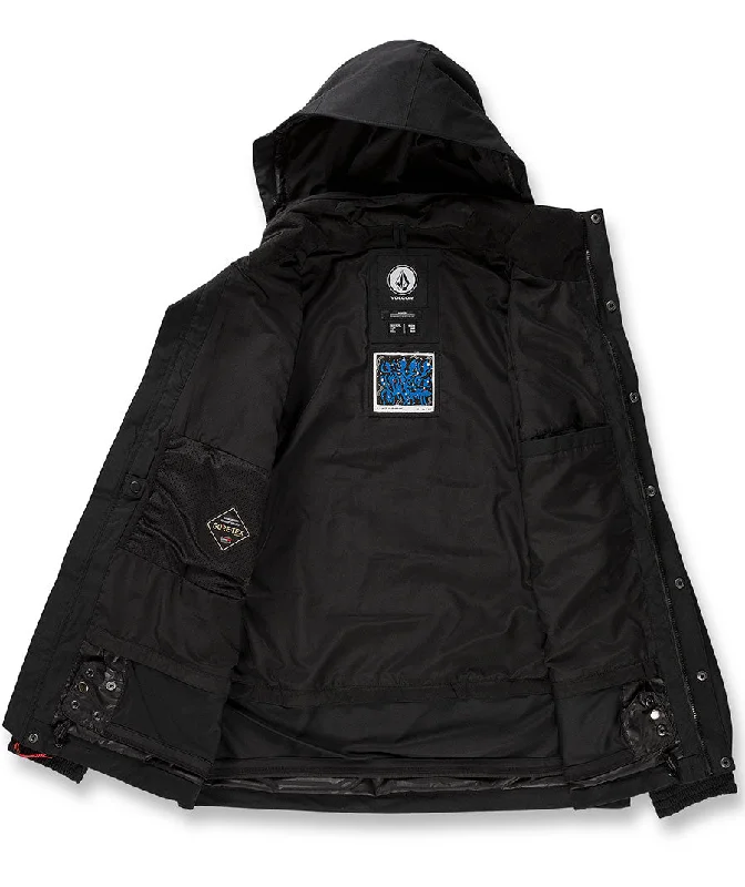 Volcom Men's Longo Gore-Tex Jacket Black 2023