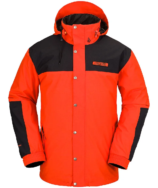 Volcom Men's Longo Gore-Tex Jacket - Orange Shock 2023