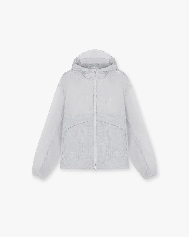 247 Hooded Training Jacket - Moonstone