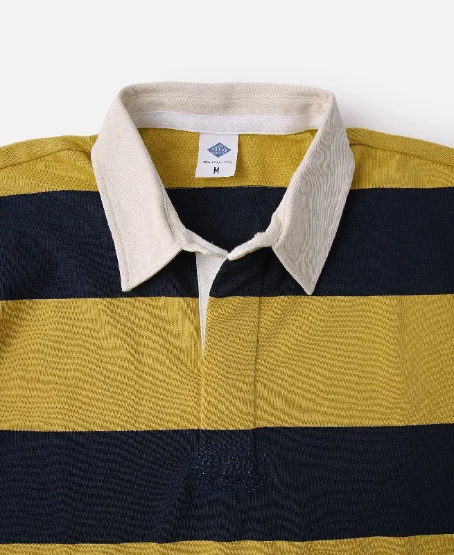 290g-heavyweight-yarn-dyed-stripe-long-sleeve-polo-t-shirt