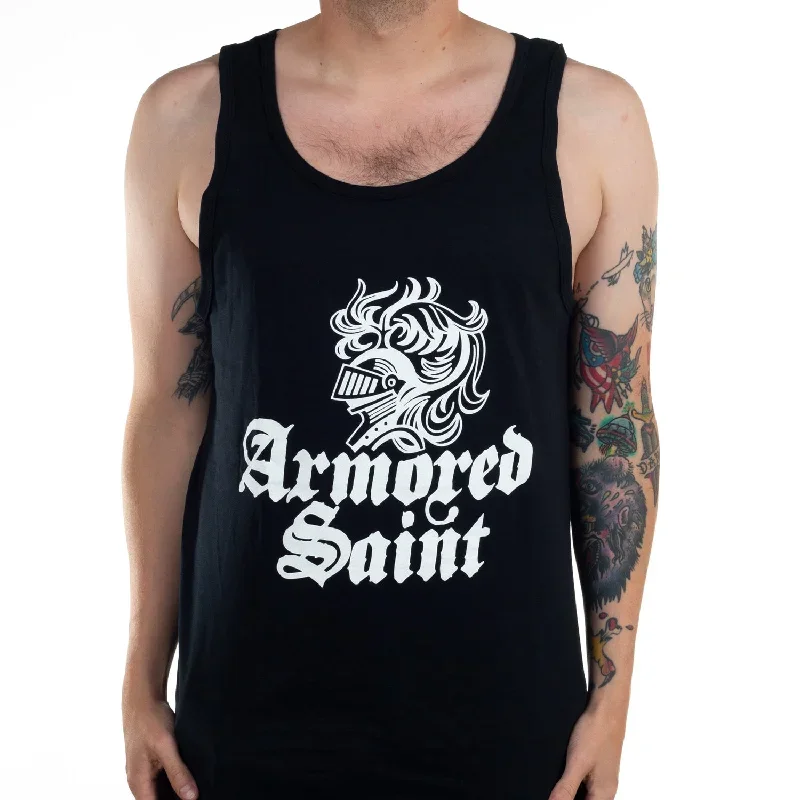 Armored Saint Helmet Logo Tank Top