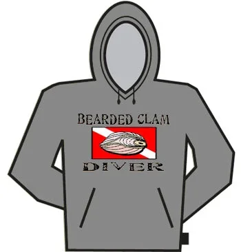 Bearded Clam Diver Hoodie