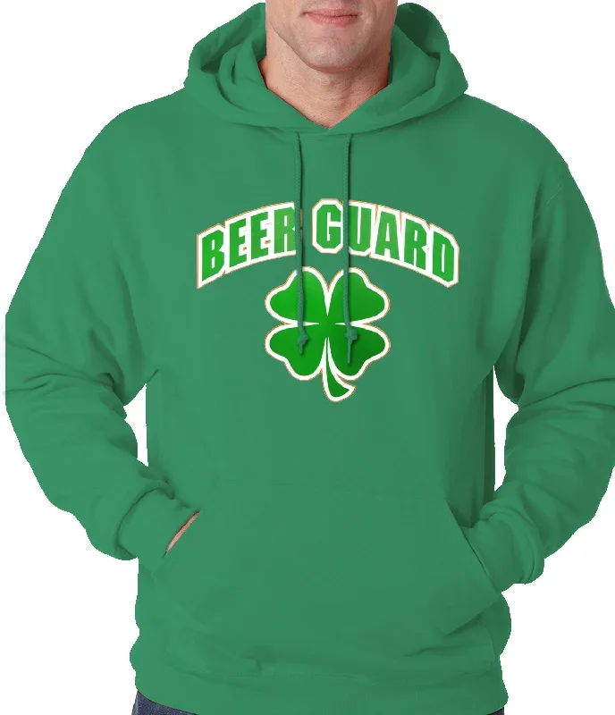 Beer Guard Irish Shamrock St. Patrick's Day Hoodie