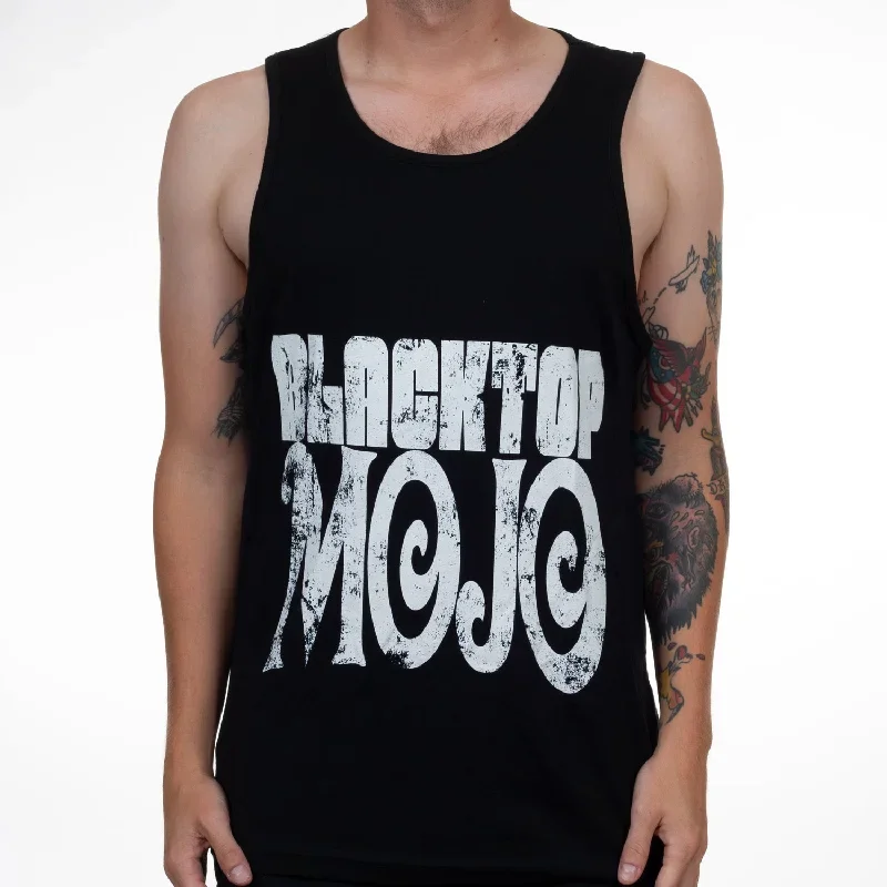 Blacktop Mojo Distressed Logo Tank Top