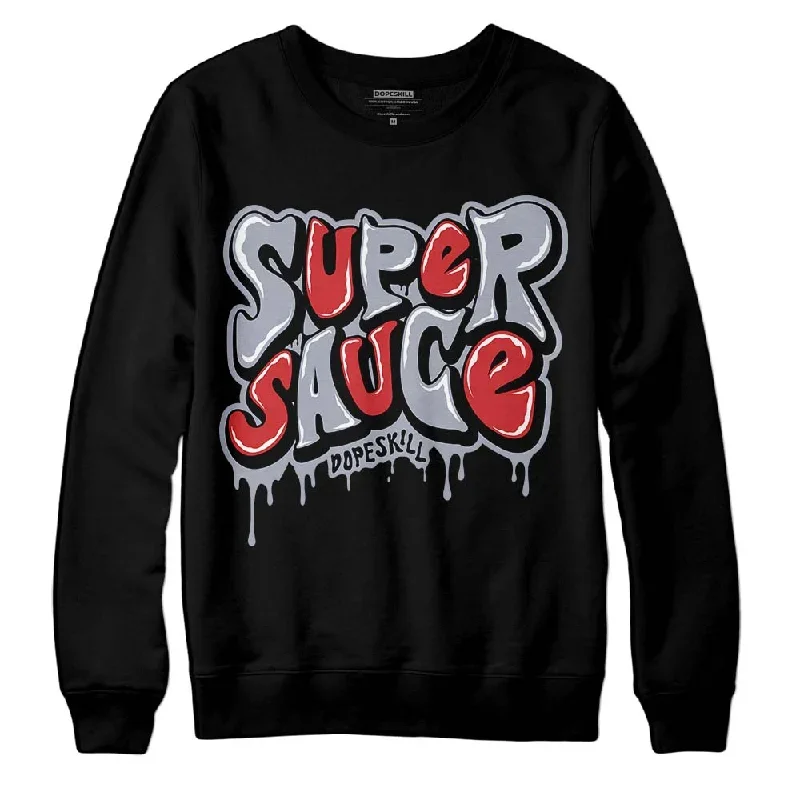 Bred Reimagined 4s DopeSkill Sweatshirt Super Sauce Graphic