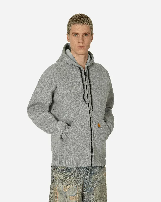 Car-Lux Hooded Jacket Grey Heather