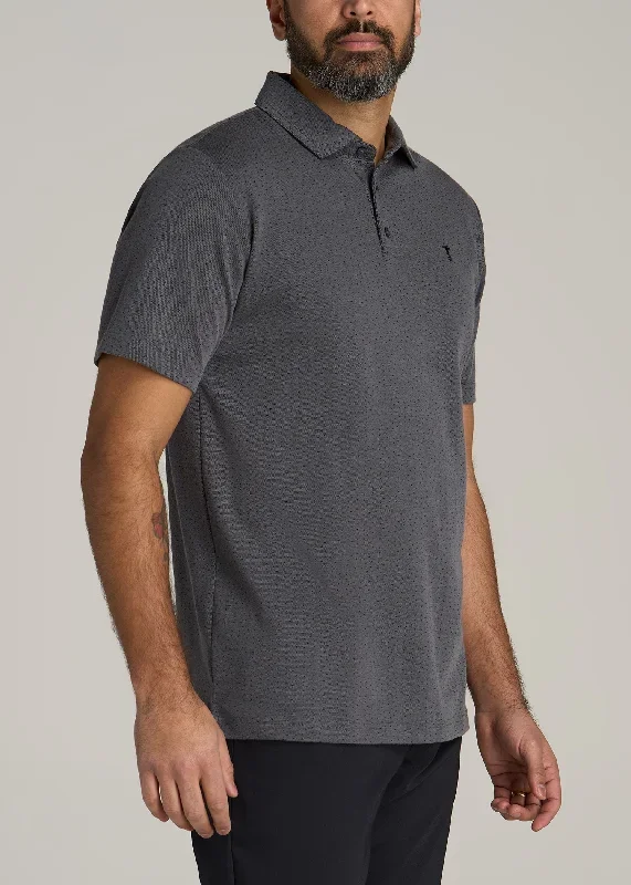 cotton-stretch-print-polo-mens-in-charcoal-pindot