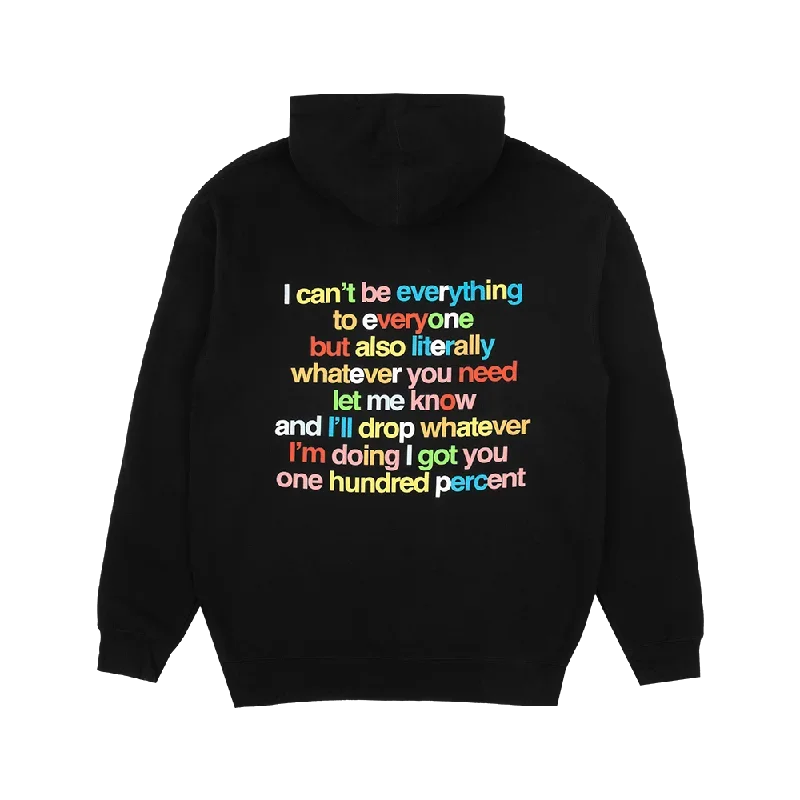 Everything to Everyone Hoodie Black